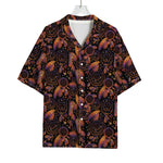Native Tribal Dream Catcher Print Rayon Hawaiian Shirt