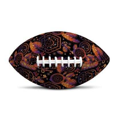 Native Tribal Dream Catcher Print Rugby Ball