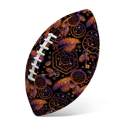 Native Tribal Dream Catcher Print Rugby Ball