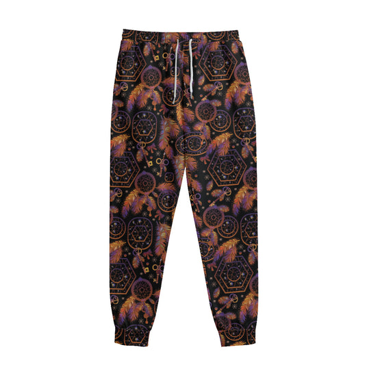 Native Tribal Dream Catcher Print Sweatpants