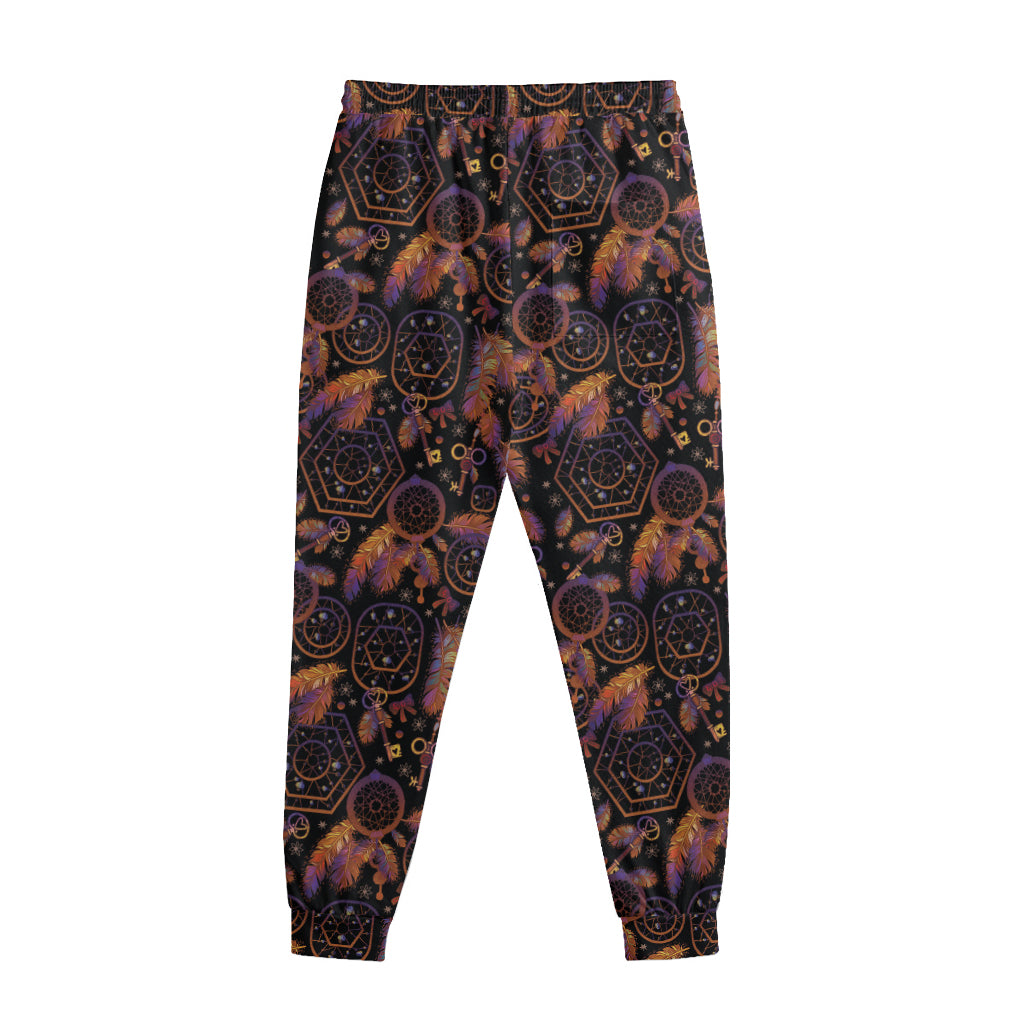 Native Tribal Dream Catcher Print Sweatpants