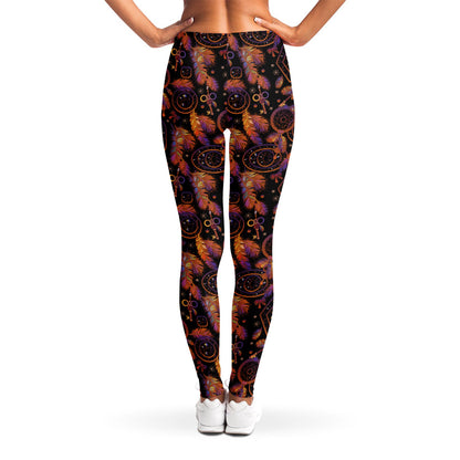 Native Tribal Dream Catcher Print Women's Leggings