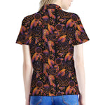 Native Tribal Dream Catcher Print Women's Polo Shirt