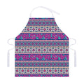 Native Tribal Ethnic Rose Pattern Print Adjustable Apron