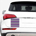 Native Tribal Ethnic Rose Pattern Print Car Sticker