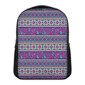 Native Tribal Ethnic Rose Pattern Print Casual Backpack