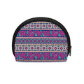 Native Tribal Ethnic Rose Pattern Print Coin Purse