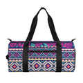 Native Tribal Ethnic Rose Pattern Print Gym Bag