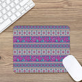 Native Tribal Ethnic Rose Pattern Print Mouse Pad