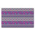 Native Tribal Ethnic Rose Pattern Print Polyester Doormat