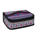 Native Tribal Ethnic Rose Pattern Print Small Lunch Bag