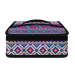 Native Tribal Ethnic Rose Pattern Print Small Lunch Bag
