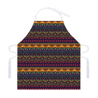 Native Tribal Indian Pattern Print Adjustable Apron