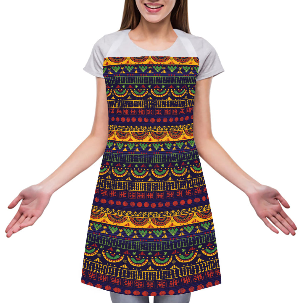 Native Tribal Indian Pattern Print Adjustable Apron