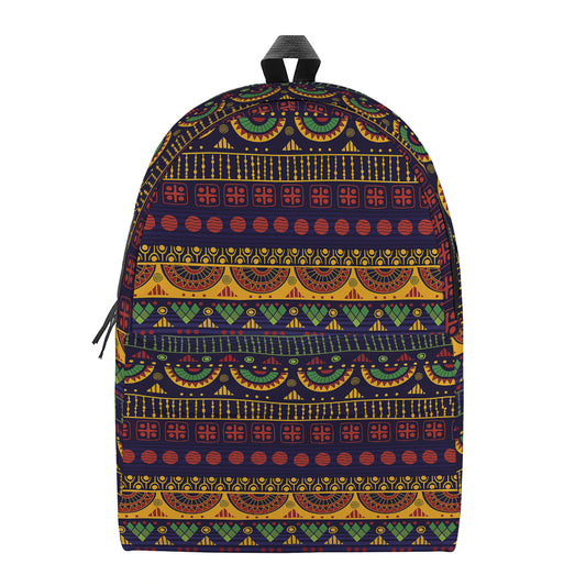 Native Tribal Indian Pattern Print Backpack
