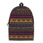 Native Tribal Indian Pattern Print Backpack