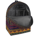 Native Tribal Indian Pattern Print Backpack