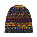 Native Tribal Indian Pattern Print Beanie