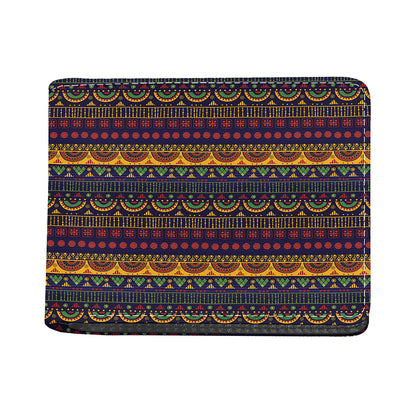 Native Tribal Indian Pattern Print Bifold Wallet