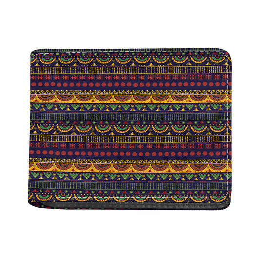 Native Tribal Indian Pattern Print Bifold Wallet