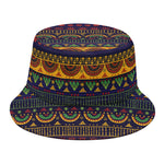 Native Tribal Indian Pattern Print Bucket Hat