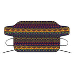 Native Tribal Indian Pattern Print Car Windshield Snow Cover