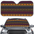 Native Tribal Indian Pattern Print Car Windshield Sun Shade