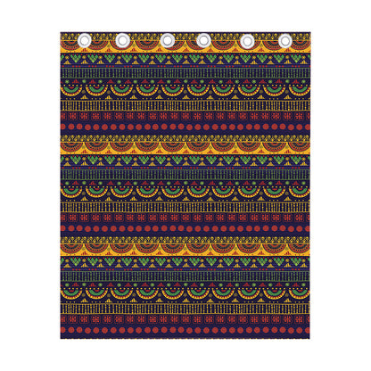 Native Tribal Indian Pattern Print Curtain