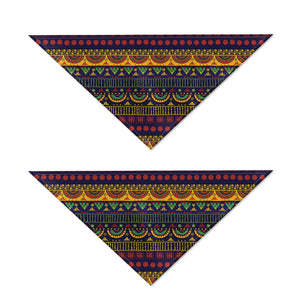 Native Tribal Indian Pattern Print Dog Bandana