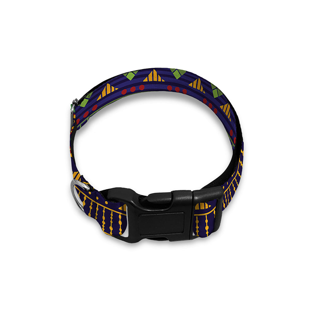 Native Tribal Indian Pattern Print Dog Collar