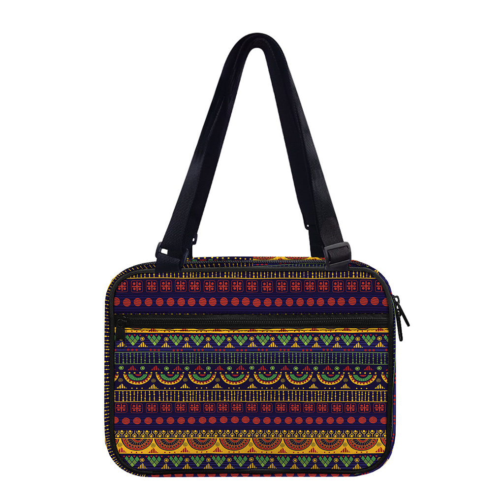 Native Tribal Indian Pattern Print Double Strap Bible Bag