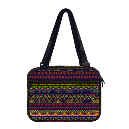 Native Tribal Indian Pattern Print Double Strap Bible Bag