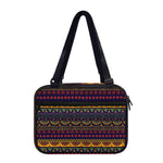 Native Tribal Indian Pattern Print Double Strap Bible Bag