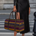 Native Tribal Indian Pattern Print Duffle Bag