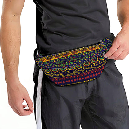 Native Tribal Indian Pattern Print Fanny Pack