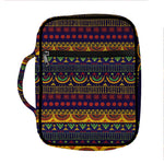 Native Tribal Indian Pattern Print Front Pocket Bible Bag