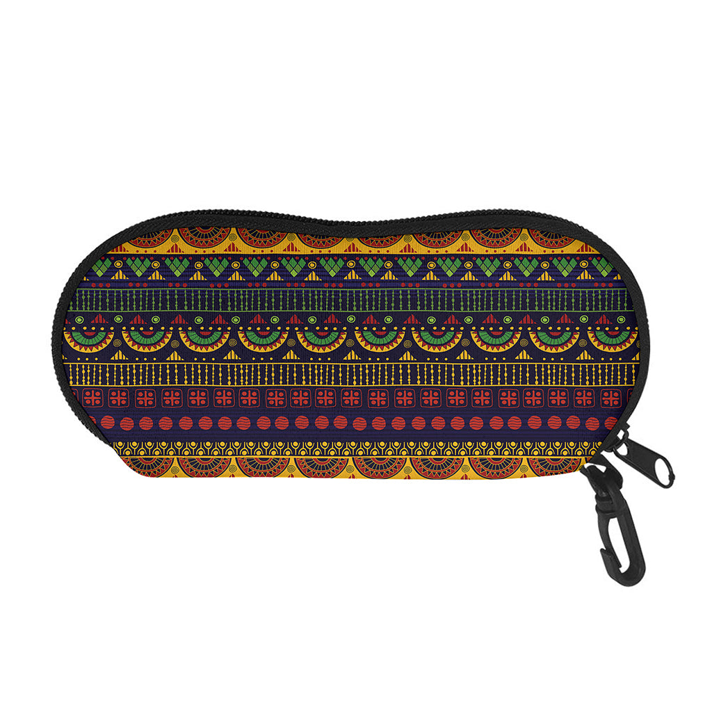 Native Tribal Indian Pattern Print Glasses Case