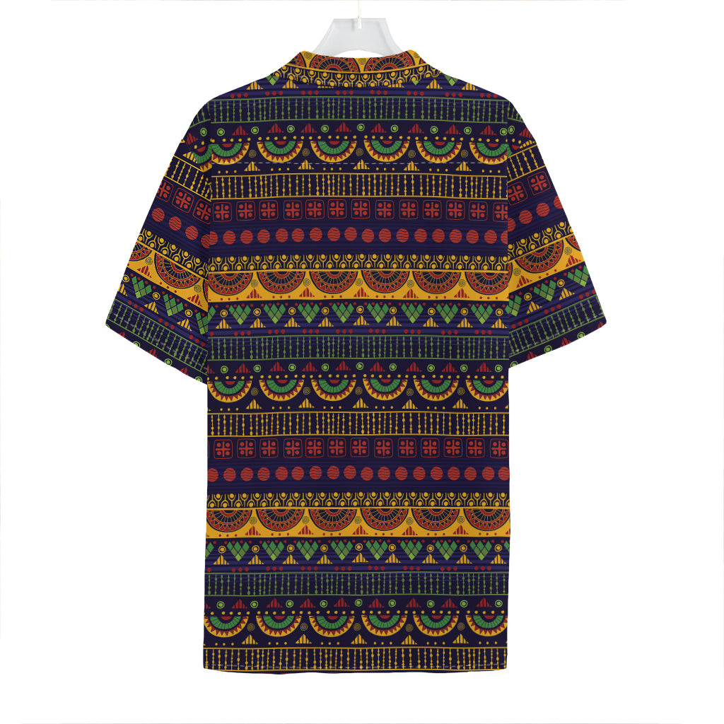Native Tribal Indian Pattern Print Hawaiian Shirt