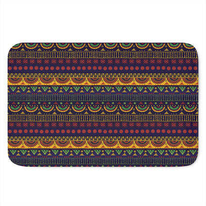 Native Tribal Indian Pattern Print Indoor Door Mat