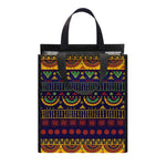 Native Tribal Indian Pattern Print Insulated Lunch Tote