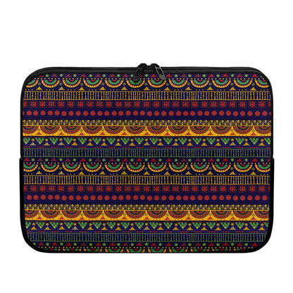 Native Tribal Indian Pattern Print Laptop Sleeve