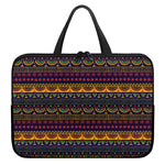 Native Tribal Indian Pattern Print Laptop Sleeve With Handle
