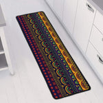 Native Tribal Indian Pattern Print Long Kitchen Mat