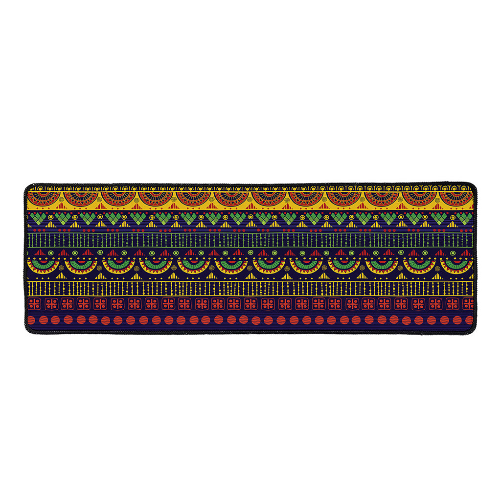Native Tribal Indian Pattern Print Long Kitchen Mat