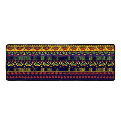 Native Tribal Indian Pattern Print Long Kitchen Mat