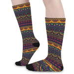 Native Tribal Indian Pattern Print Long Socks