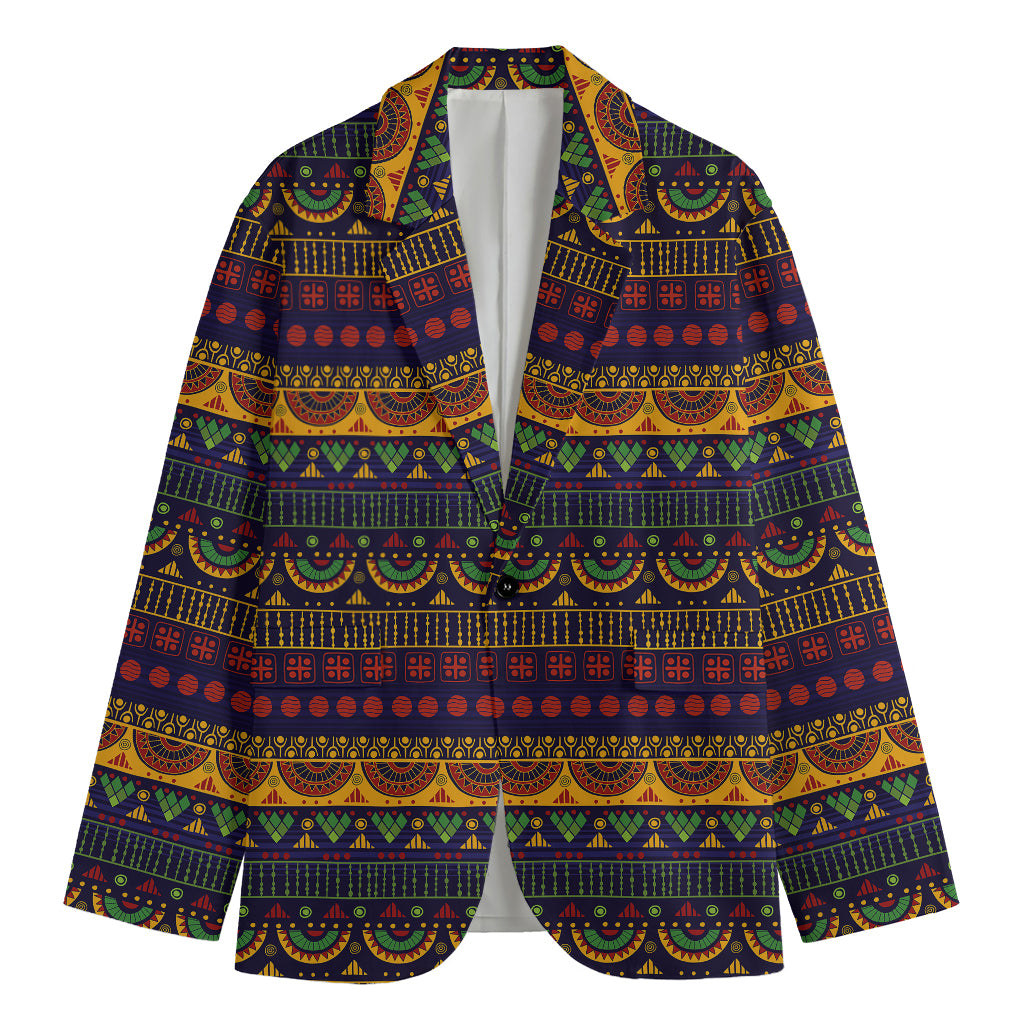 Native Tribal Indian Pattern Print Men's Blazer