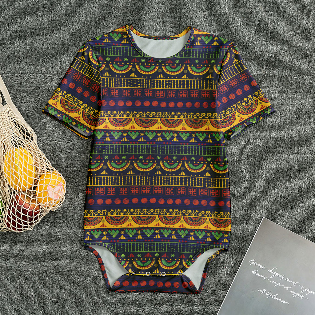 Native Tribal Indian Pattern Print Men's Bodysuit