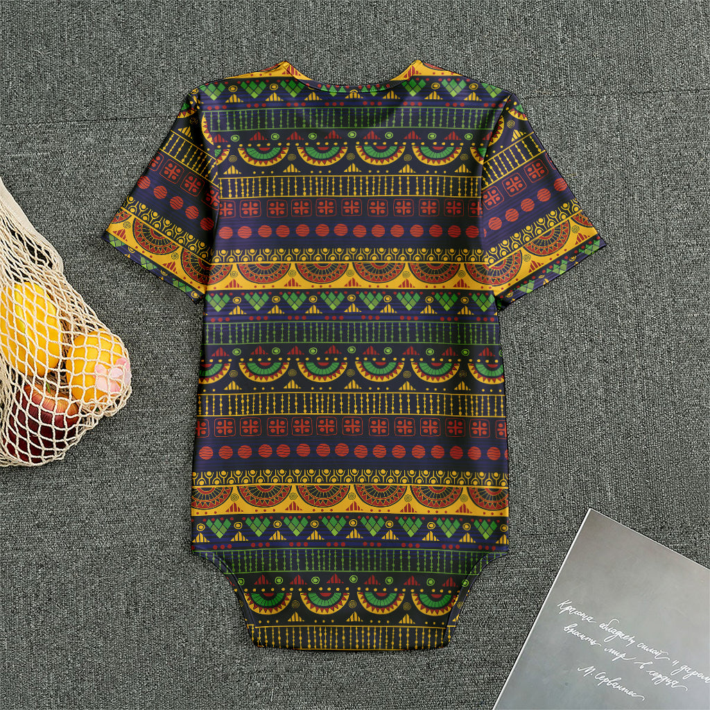 Native Tribal Indian Pattern Print Men's Bodysuit