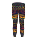 Native Tribal Indian Pattern Print Men's Leggings